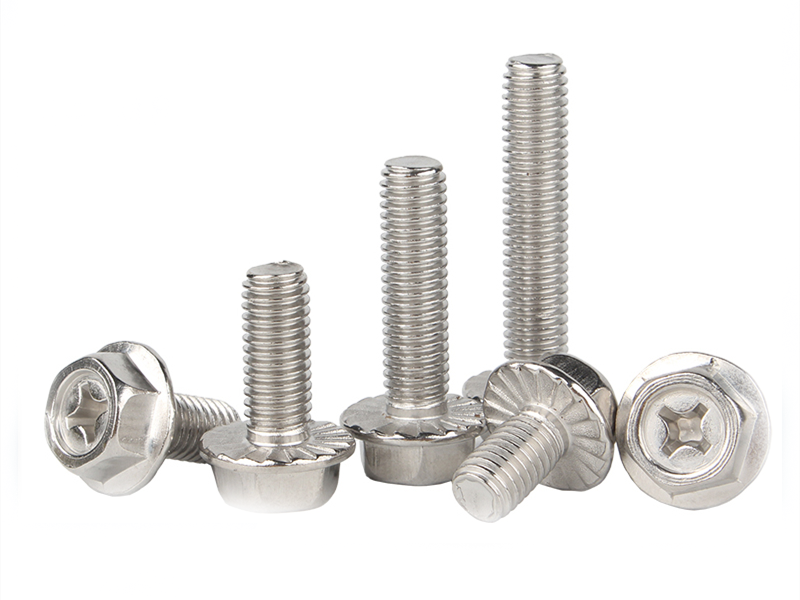 Hex Flange Head Phillips drive Bolt