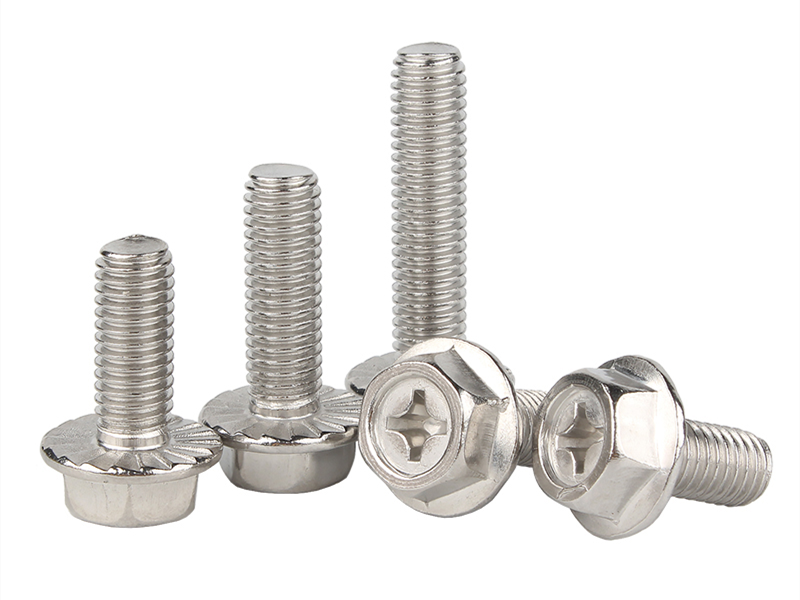 Hex Flange Head Phillips drive Bolt