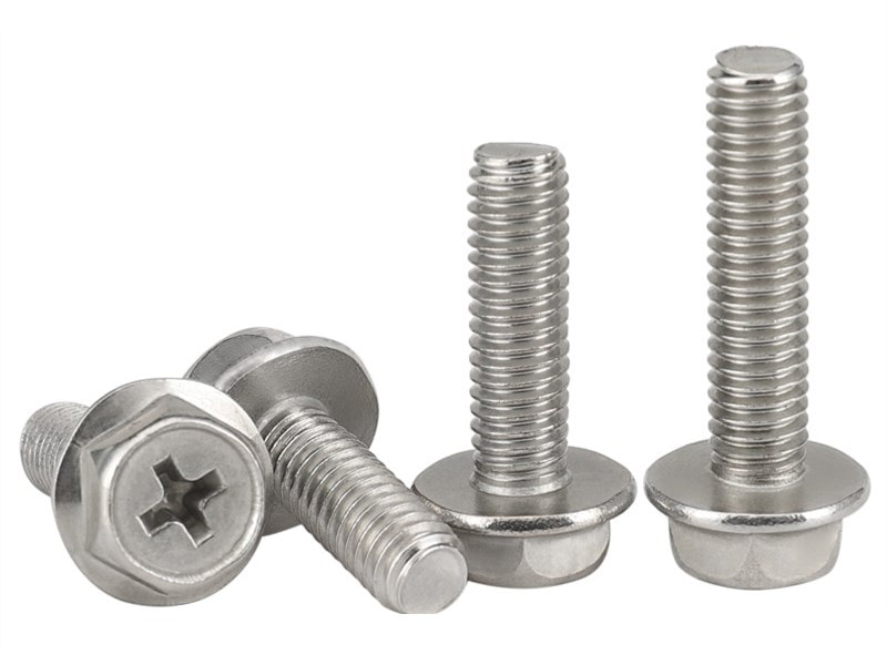 Hex Flange Head Phillips drive Bolt