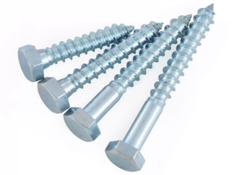 Hexagon Head Lag Screw zinc plated