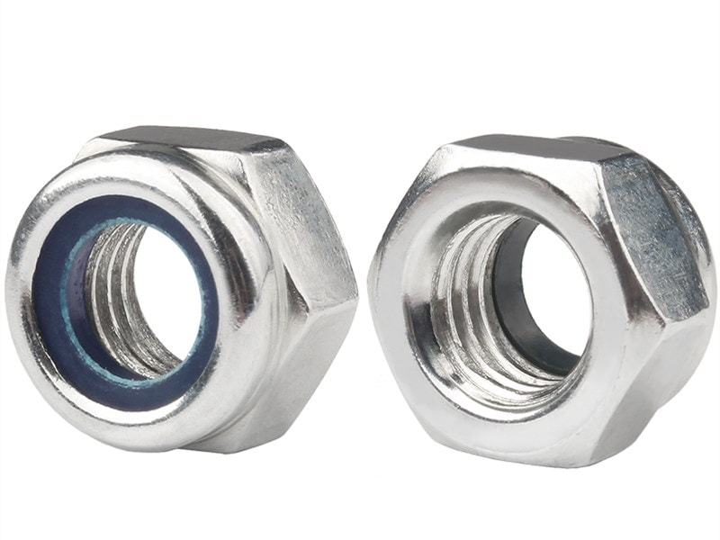 Carbon Steel Locking Nut With Zinc
