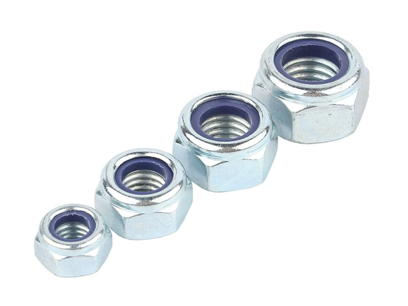 Carbon Steel Locking Nut With Zinc