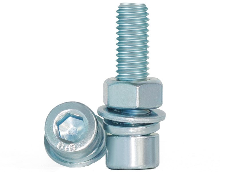 Socket Cap Bolt with washer and nut