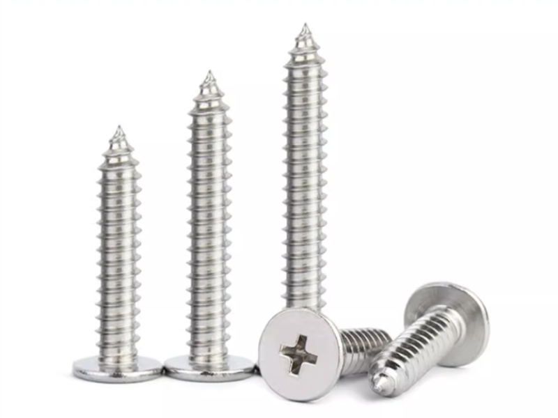 Plane head phillips self tapping screw
