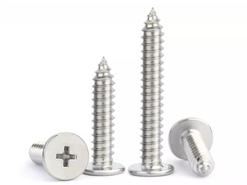 Plane head phillips self tapping screw