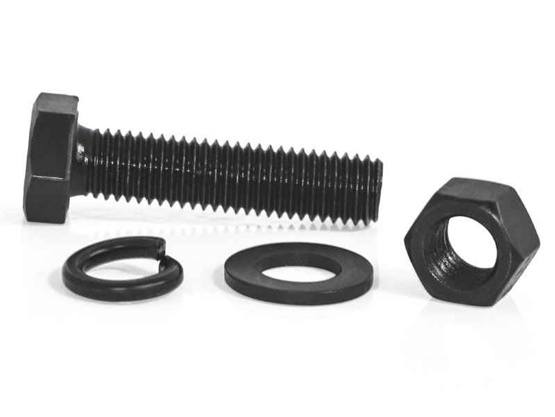 Hex Cap Screws and Hex Bolts with Washers and nuts