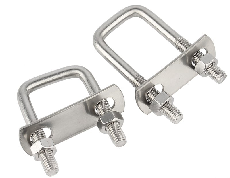 Stainless Steel U Bolts with Plate and Nuts