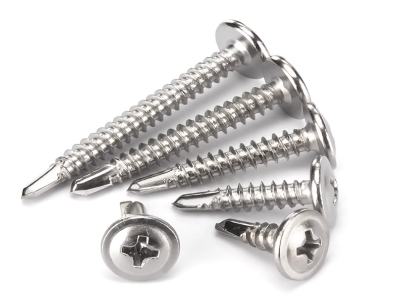 wafer head phillips self drilling screw