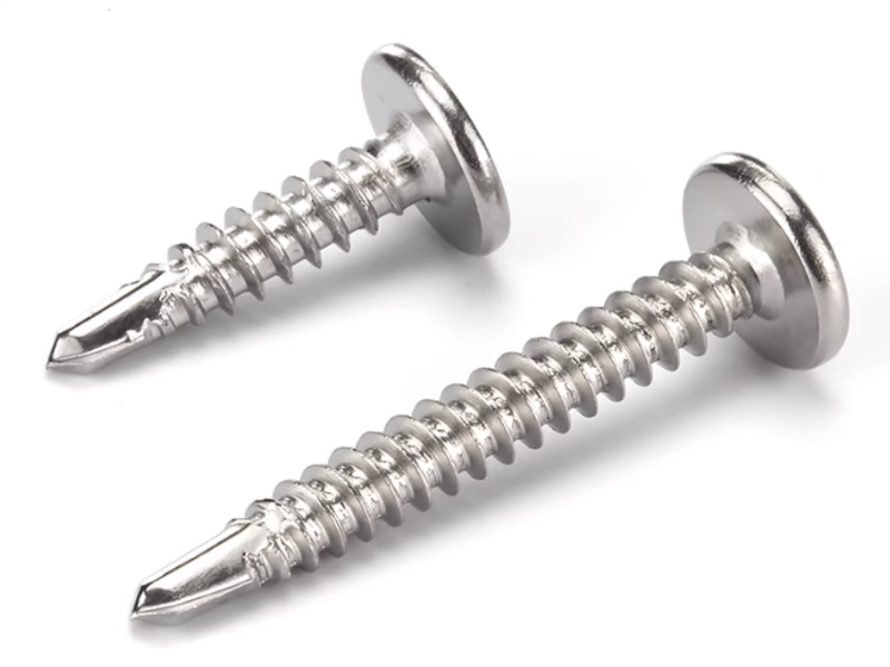 wafer head phillips self drilling screw