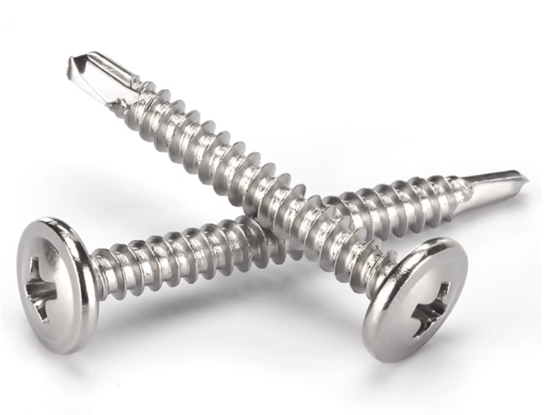 wafer head phillips self drilling screw