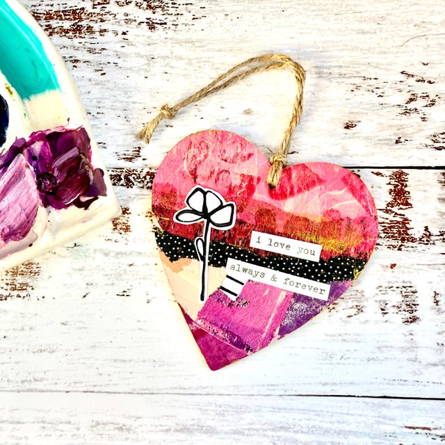 "I Love you always & forever" Heart