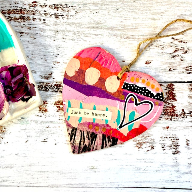 "Just be Happy" Heart