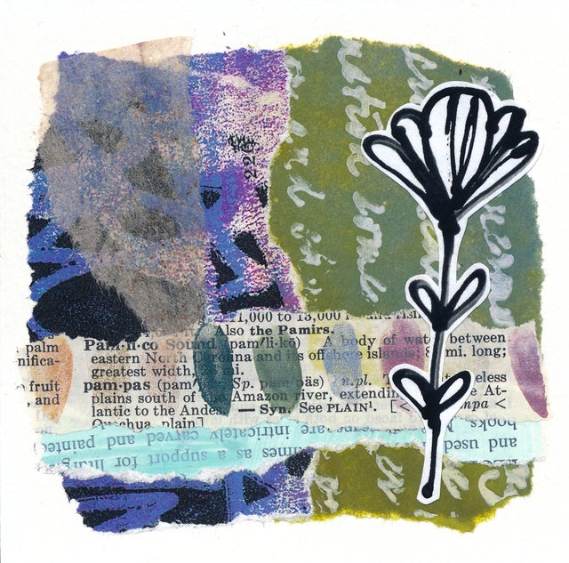 4x4 Mixed Media Artwork #2