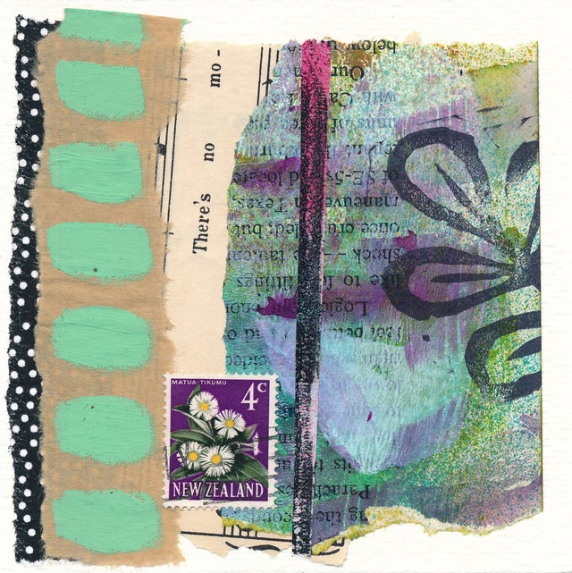 4x4 Mixed Media Artwork #3