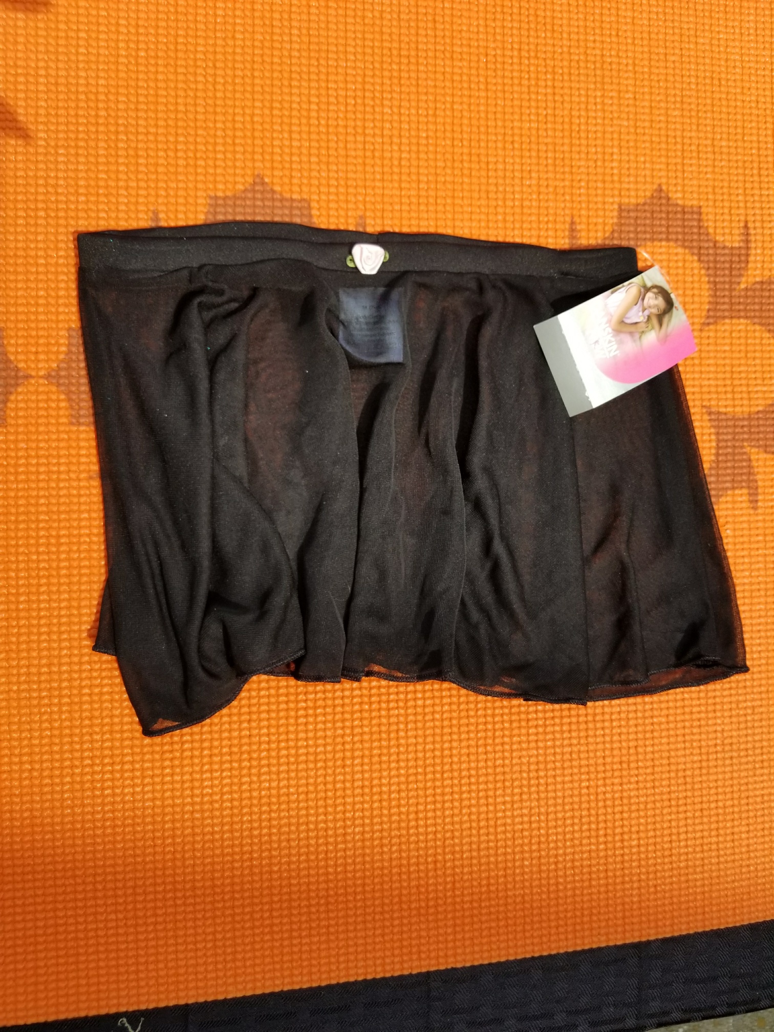 Black Sheer Ballet Skirt