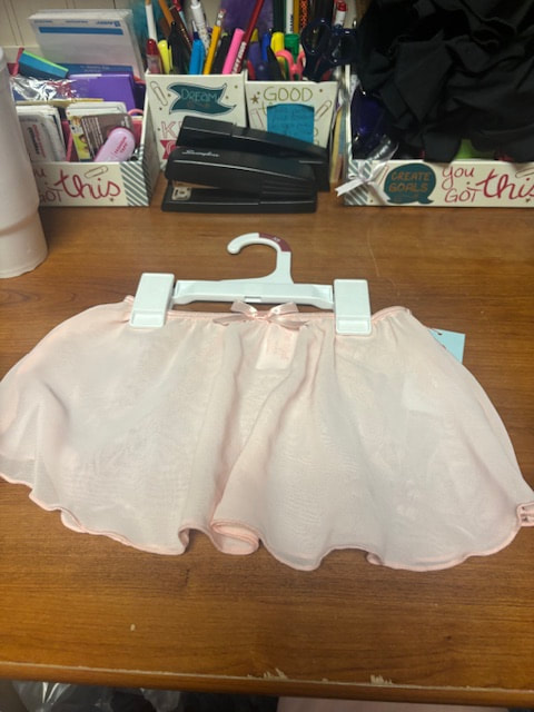 Pink ballet skirt