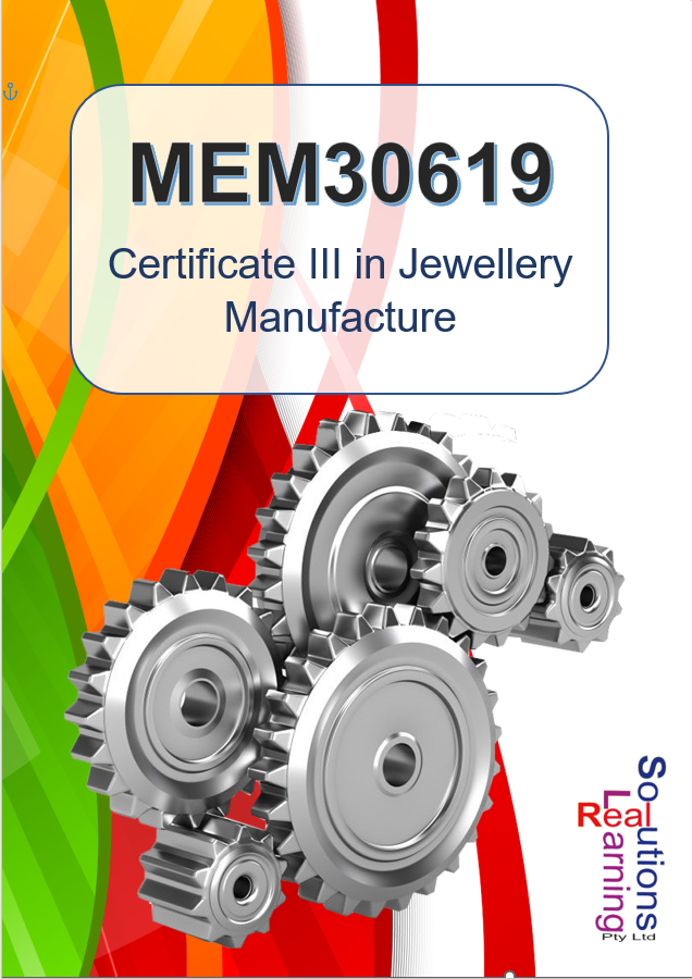 MEM30619 - Certificate III in Jewellery Manufacture