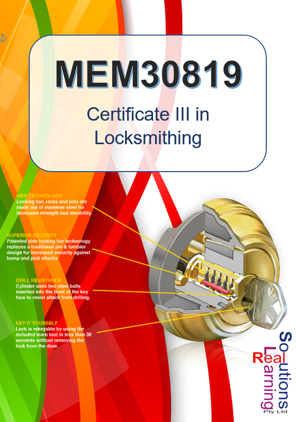MEM30819 - Certificate III in Locksmithing
