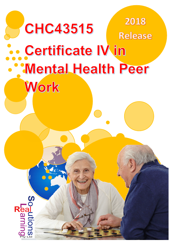 CHC43515 - Certificate IV in Certificate IV in Mental Health Peer Work