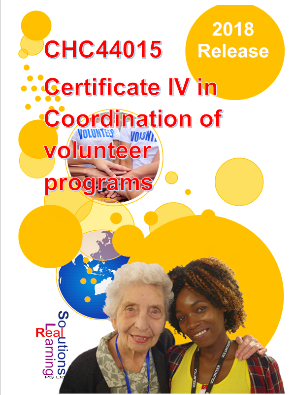 CHC44015 - Certificate IV in Coordination of Volunteer Program