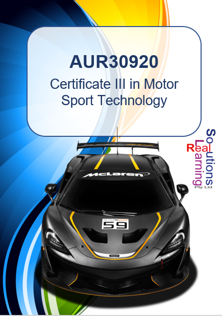 AUR30920 - Certificate III in Motor Sport Technology