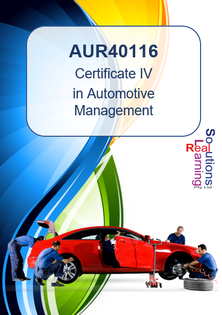AUR40116 - Certificate IV in Automotive Management