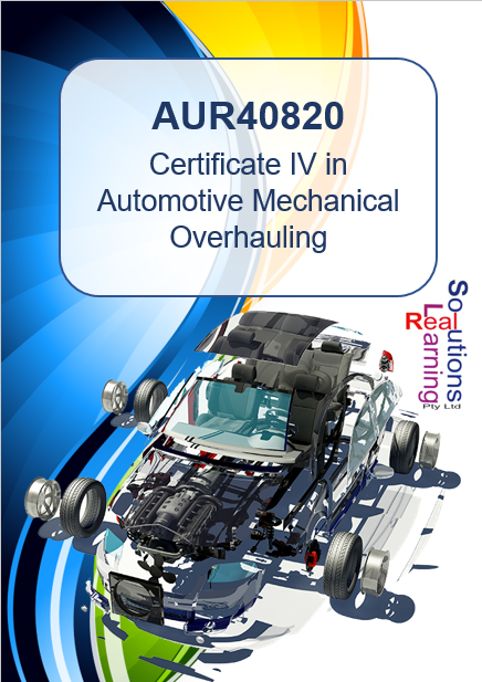 AUR40820 - Certificate IV in Automotive Mechanical Overhauling
