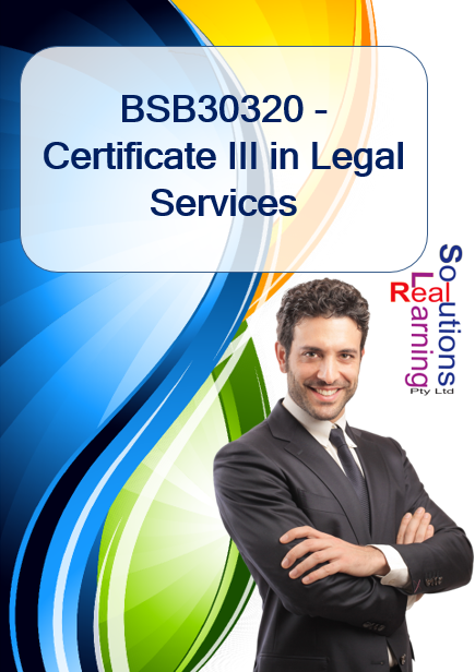 BSB30320 - Certificate III in Legal Services