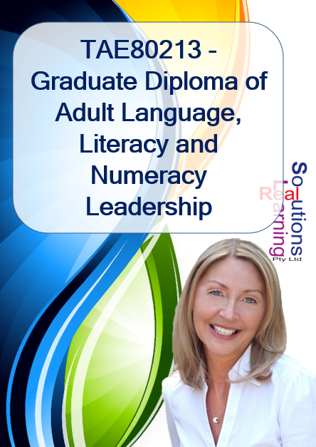 TAE80213 - Graduate Diploma of Adult Language, Literacy and Numeracy Leadership