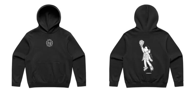 All Onyx World Hoodie, BLACK