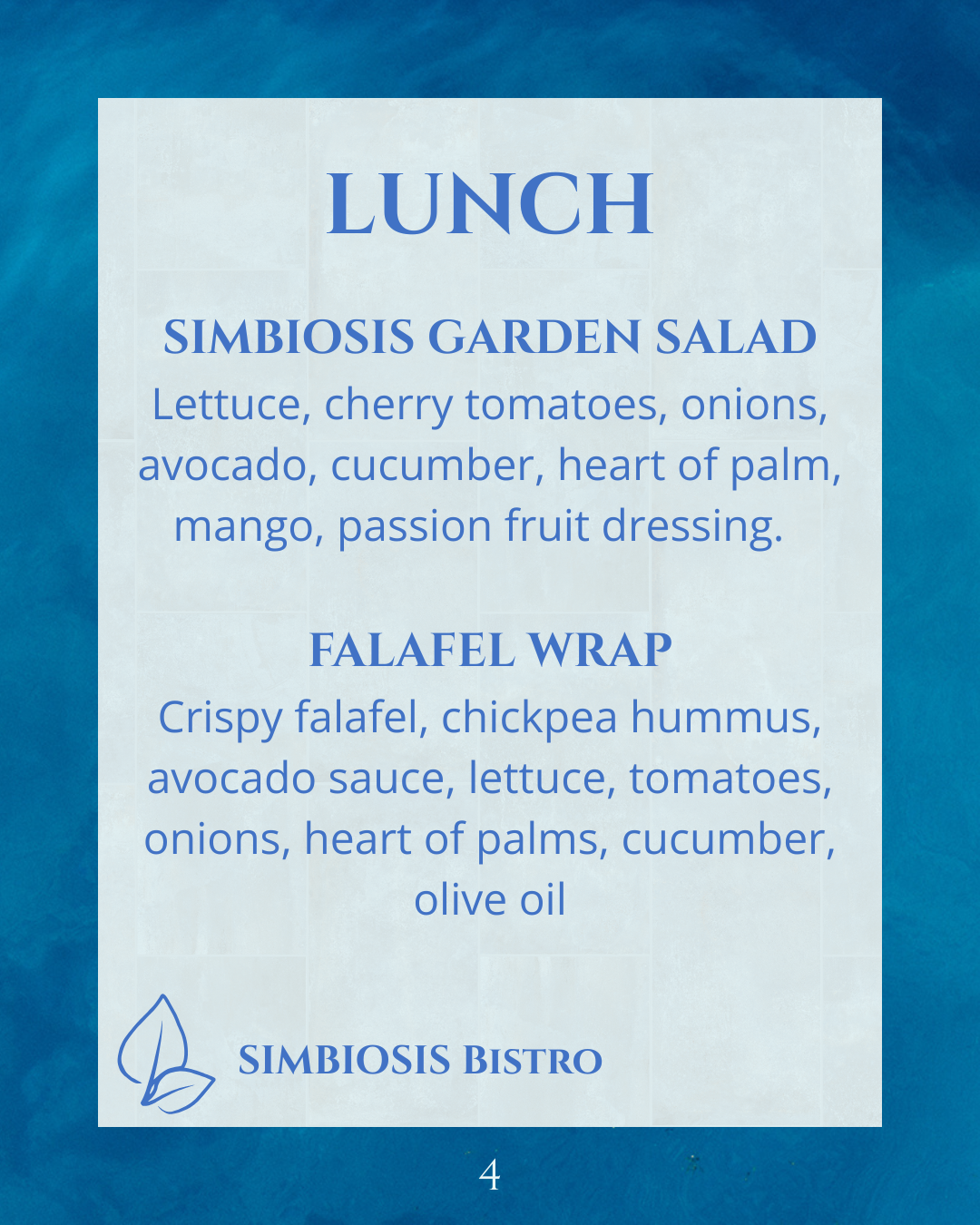 Dining Out Vegan in Playas del Coco Simbiosis Bistro