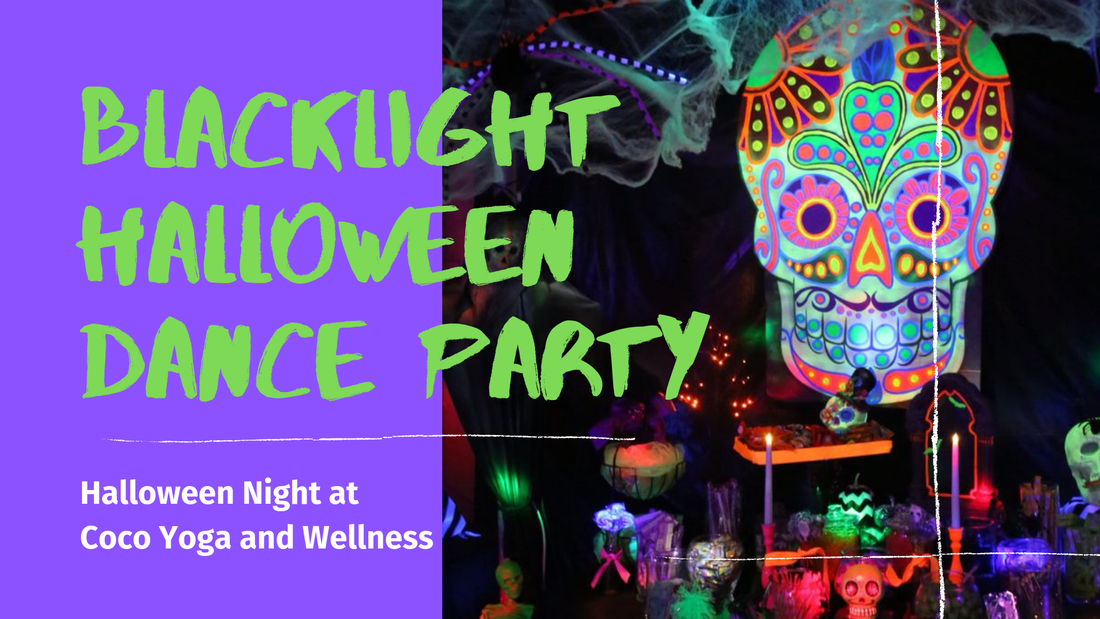 Black Light Halloween Party