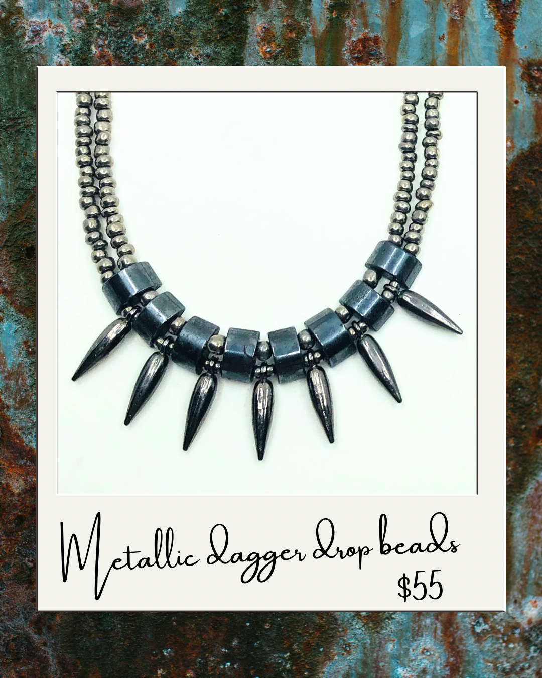 Metallic Statement Necklaces Original Designs by Teagan Patell