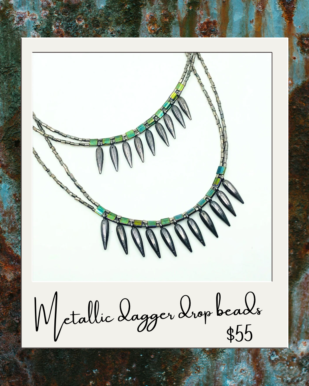 Metallic Statement Necklaces Original Designs by Teagan Patell