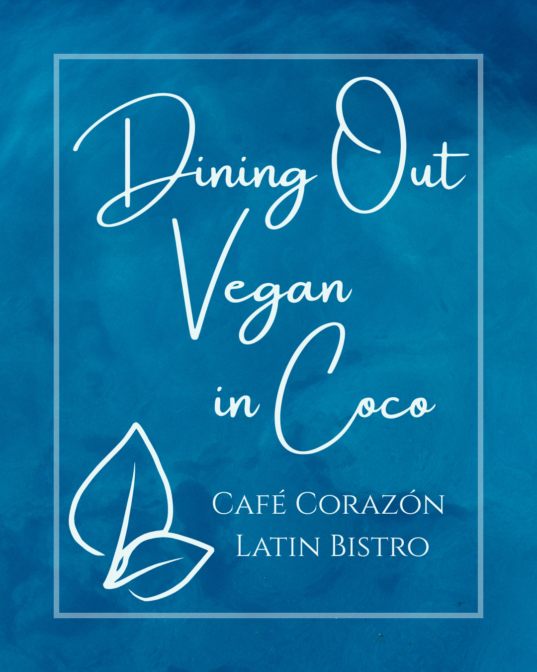 Vegan Food Playas del Coco Cafe Corazon