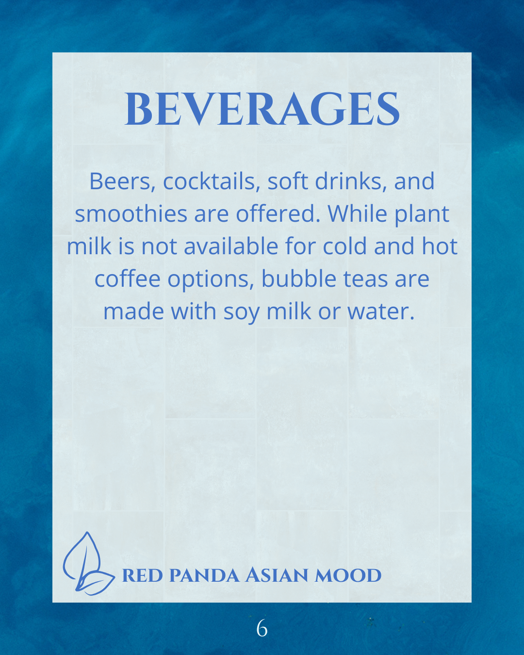 Red Panda Vegan Asian Food Playas del Coco Costa Rica