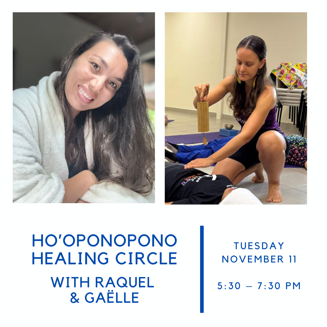 Ho'oponopono Healing Circle Raquel Solis Gaelle Brian Playas del Coco Costa Rica