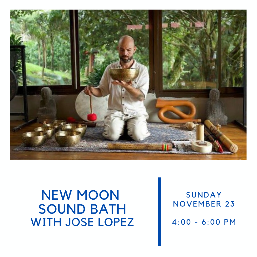 New Moon Sound Bath Playas del Coco Jose Lopez Coco Yoga and Wellness
