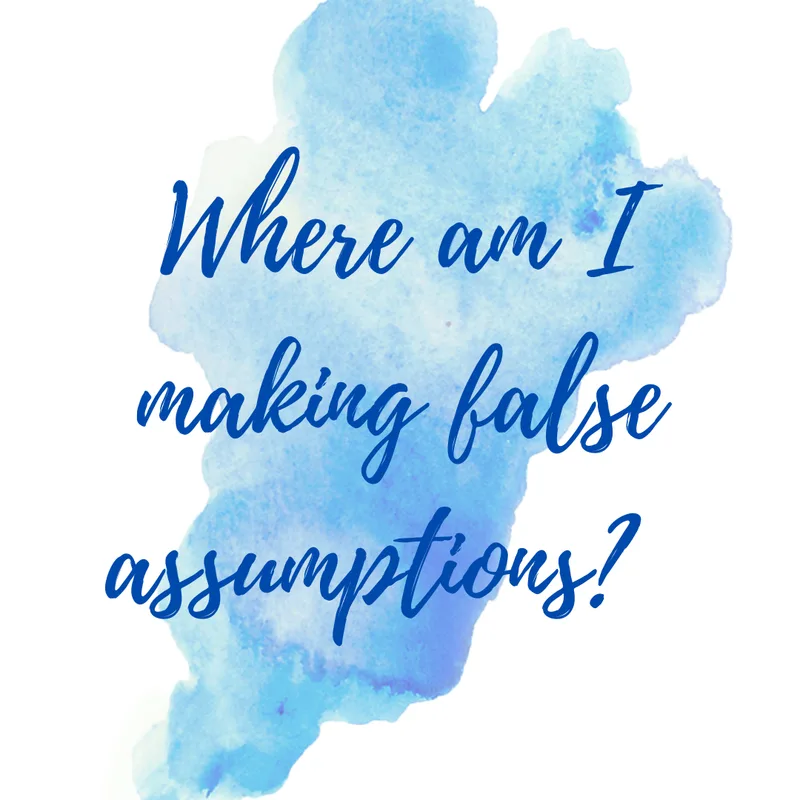 Where am I making false assumptions?

Coco Yoga & Wellness