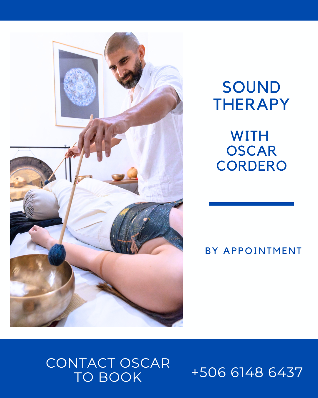Sound Therapy Handpan Sessions Oscar Cordero Playas del Coco Costa Rica