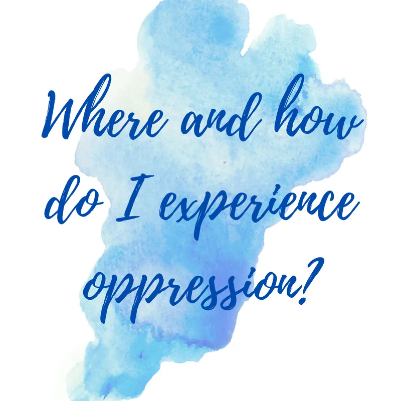 Where and how do I experience oppression?

Coco Yoga & Wellness