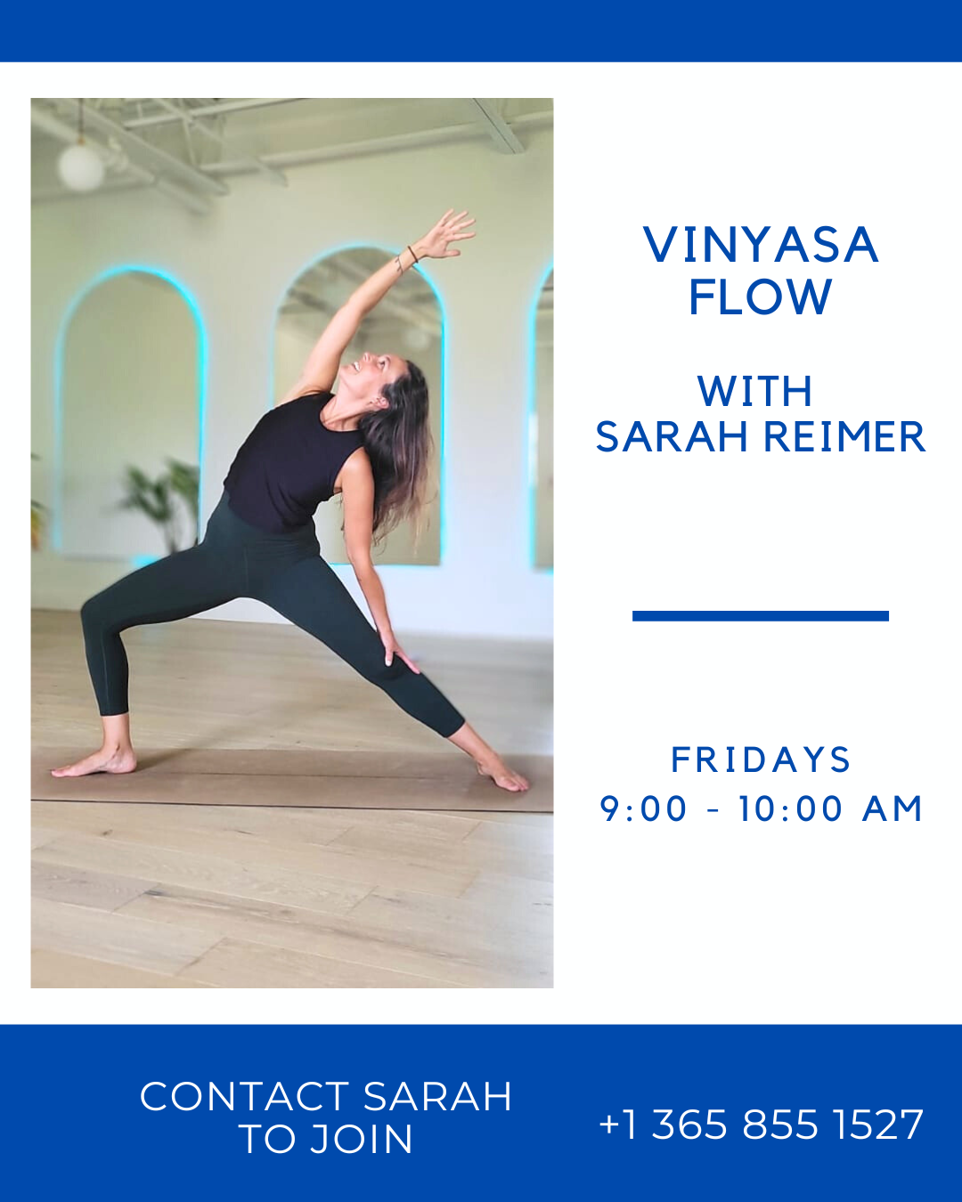 Vinyasa Flow Yoga Class with Sarah Reimer Playas del Coco Guanacaste Costa Rica