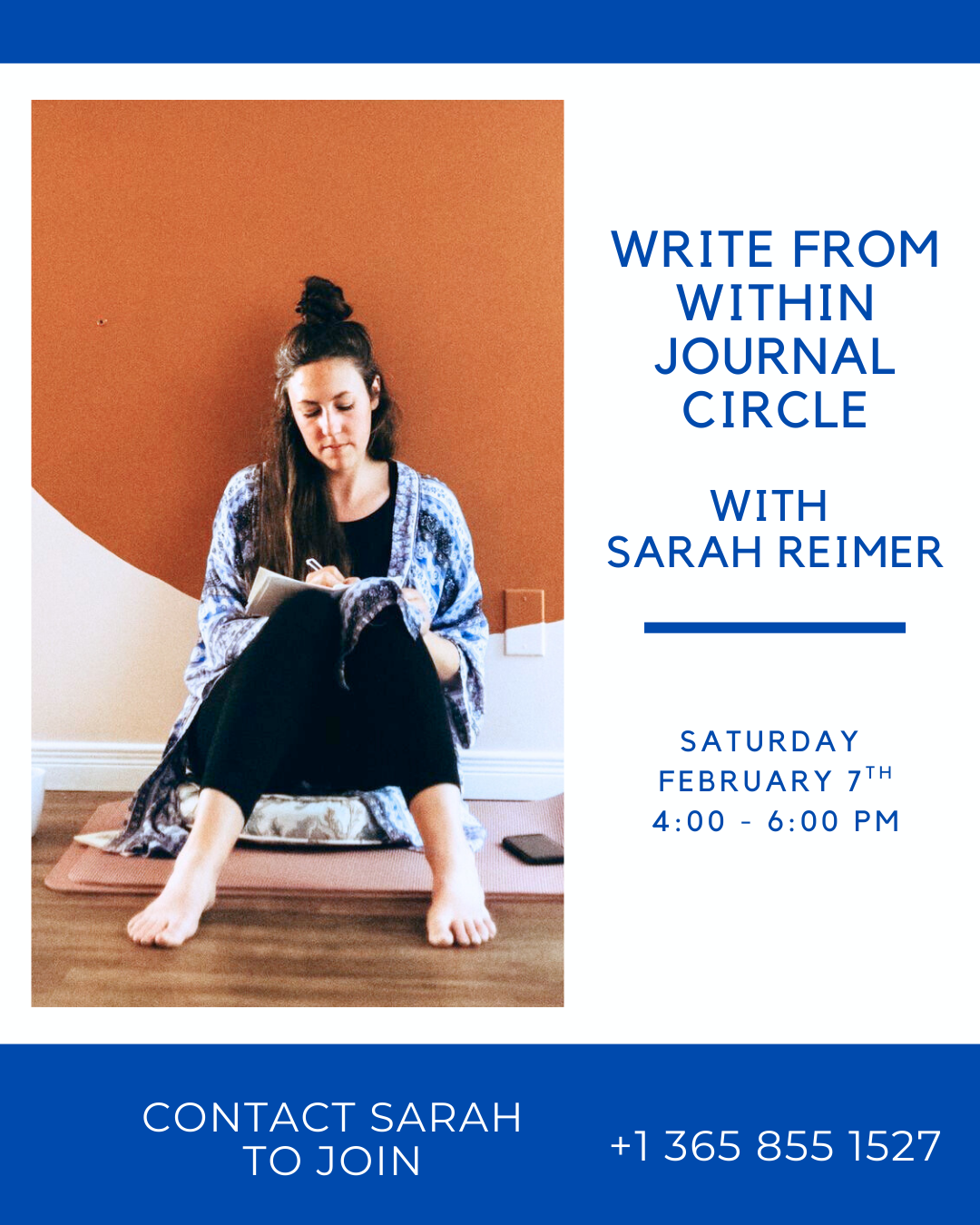 Sarah Reimer Write From Within Journal Circle Playas del Coco Costa Rica