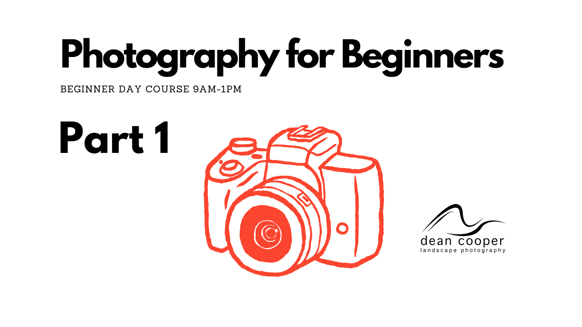 Photography for Beginners Pt 1