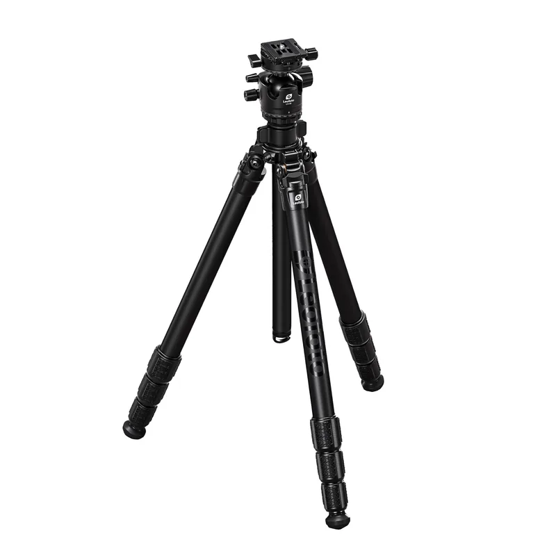 Leofoto LG-284C Black 4 Section Water Resistant Carbon Fibre Tripod with LH-36R Ball Head
