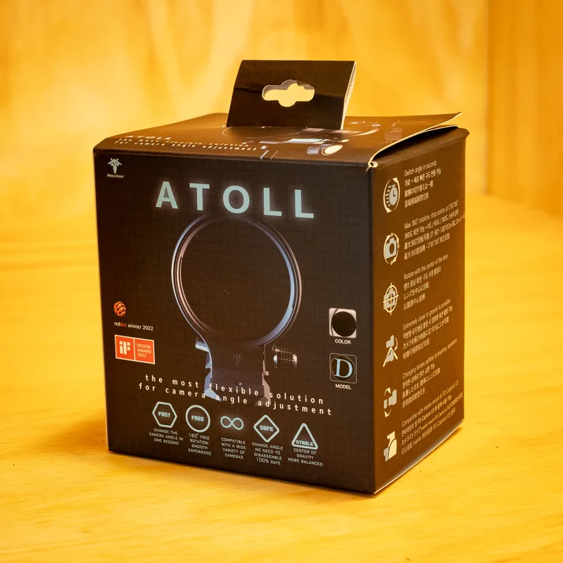 EX DEMO- Silence Corner – Atoll D for DSLR and some Mirrorless Cameras - BLACK