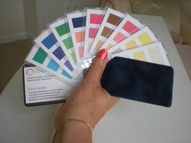 Colour Analysis, Colour Wallet included, Colour Complements, serving Deal, Kent. 