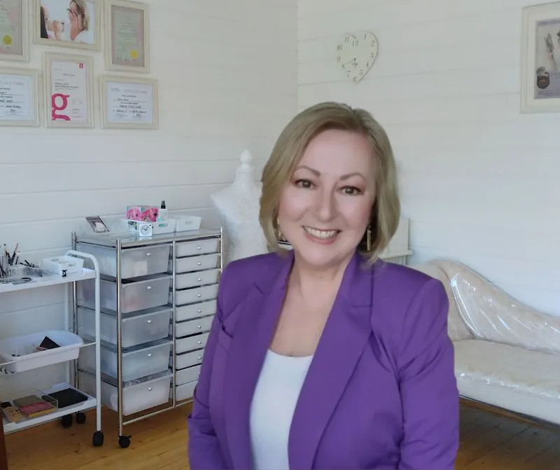 Diane James, Personal Stylist from Colour Complements in her studio