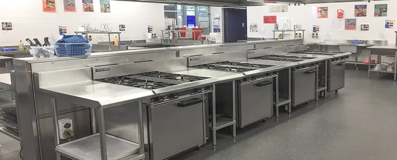 Commercial kitchen appliance parts and service