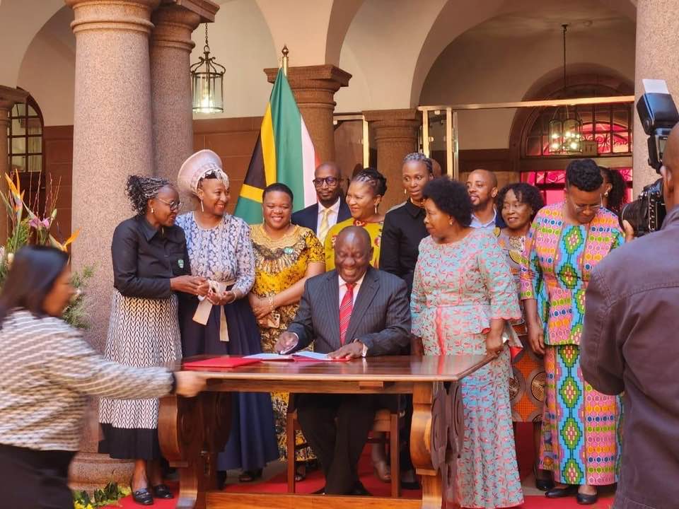 Gender Based Violence and Femicide Council is now law.